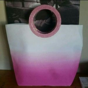 Pink Extra Large Ombre Tote